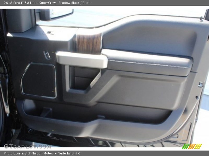 Shadow Black / Black 2018 Ford F150 Lariat SuperCrew