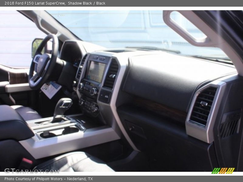 Shadow Black / Black 2018 Ford F150 Lariat SuperCrew