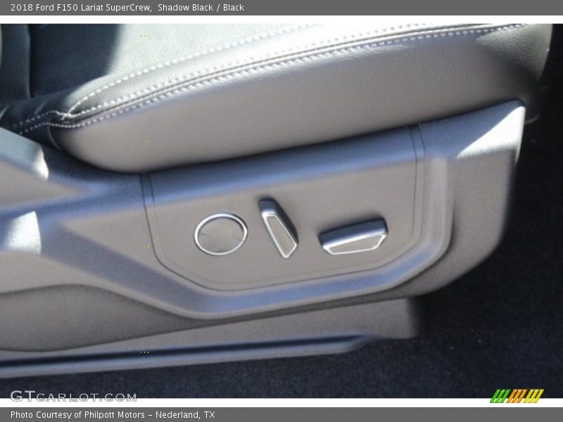Shadow Black / Black 2018 Ford F150 Lariat SuperCrew