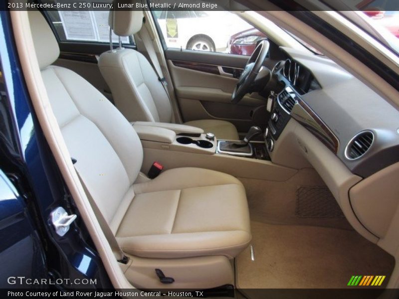 Lunar Blue Metallic / Almond Beige 2013 Mercedes-Benz C 250 Luxury