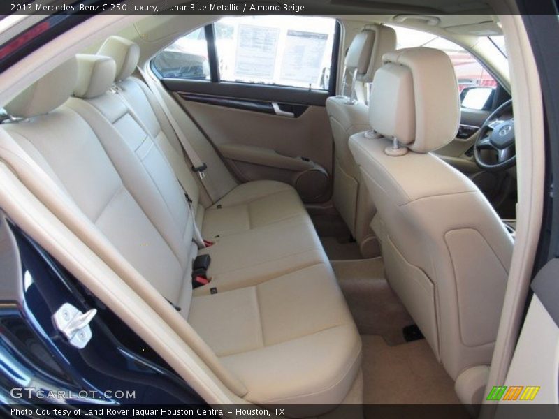 Lunar Blue Metallic / Almond Beige 2013 Mercedes-Benz C 250 Luxury