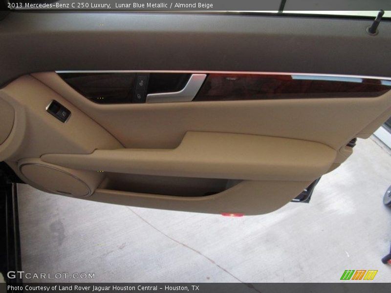 Lunar Blue Metallic / Almond Beige 2013 Mercedes-Benz C 250 Luxury