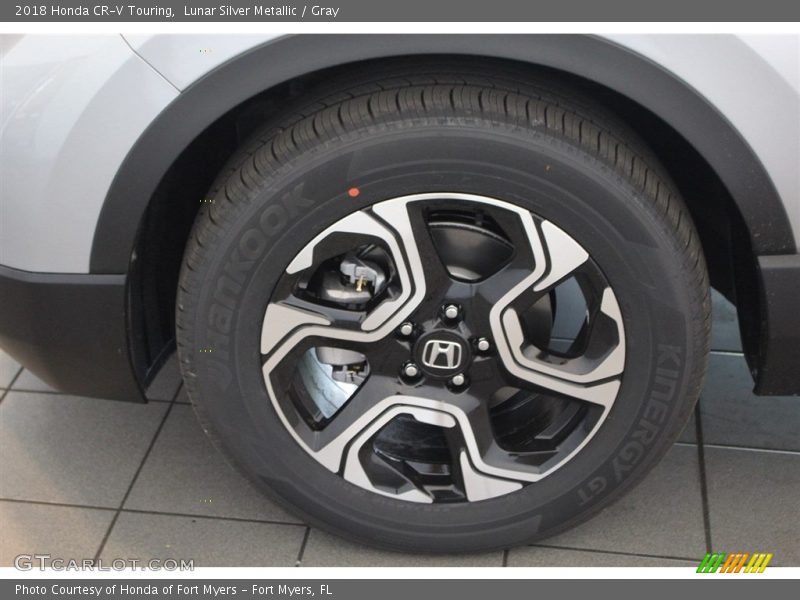Lunar Silver Metallic / Gray 2018 Honda CR-V Touring
