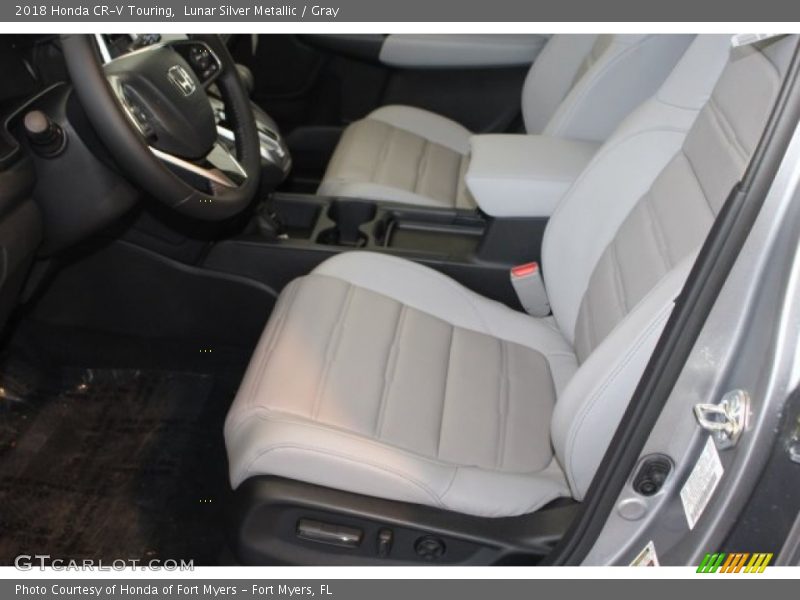 Lunar Silver Metallic / Gray 2018 Honda CR-V Touring