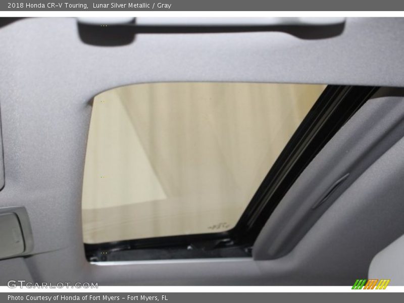 Lunar Silver Metallic / Gray 2018 Honda CR-V Touring