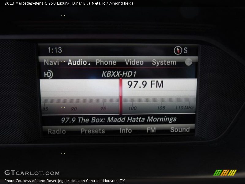 Lunar Blue Metallic / Almond Beige 2013 Mercedes-Benz C 250 Luxury