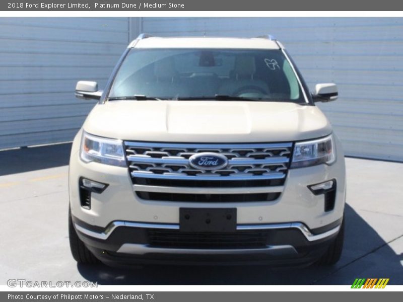 Platinum Dune / Medium Stone 2018 Ford Explorer Limited