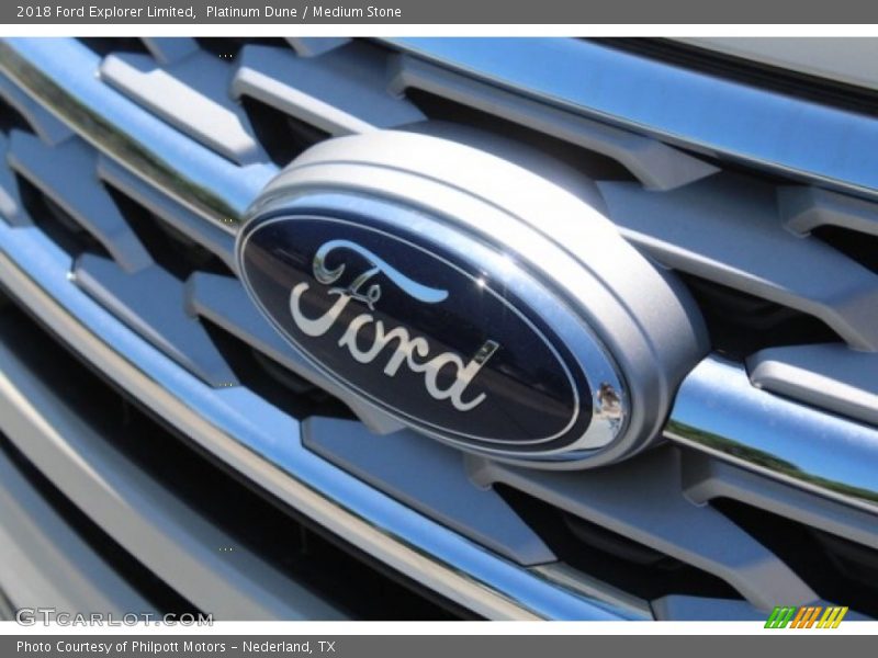 Platinum Dune / Medium Stone 2018 Ford Explorer Limited