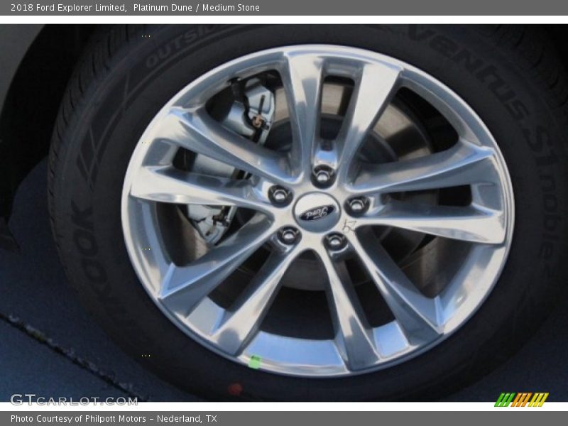 Platinum Dune / Medium Stone 2018 Ford Explorer Limited