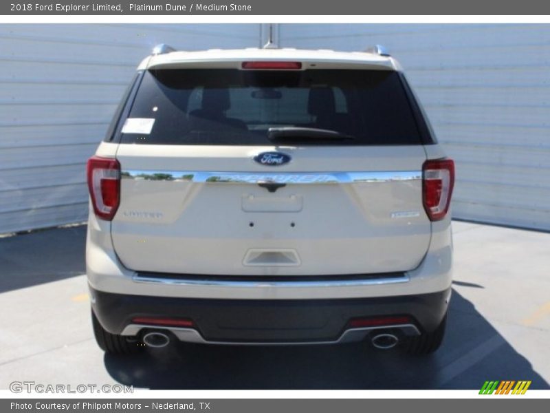 Platinum Dune / Medium Stone 2018 Ford Explorer Limited