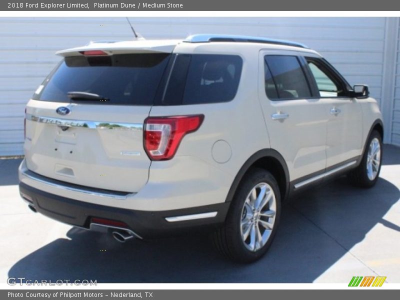 Platinum Dune / Medium Stone 2018 Ford Explorer Limited