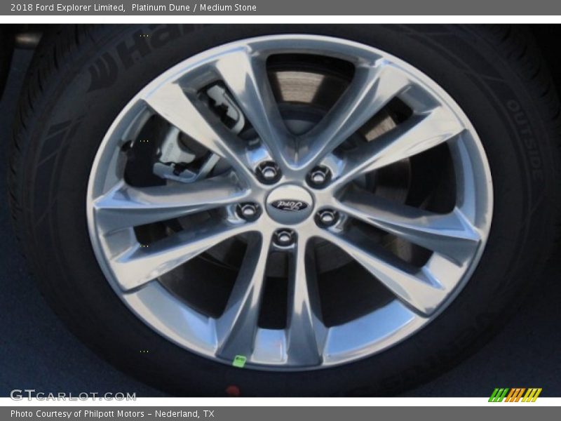 Platinum Dune / Medium Stone 2018 Ford Explorer Limited