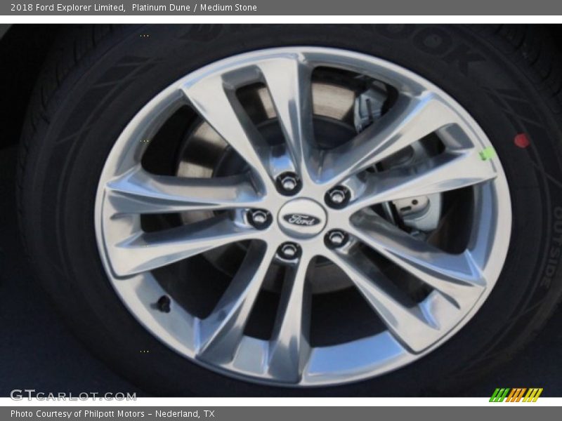Platinum Dune / Medium Stone 2018 Ford Explorer Limited