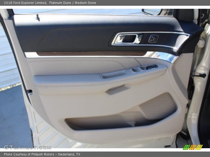 Platinum Dune / Medium Stone 2018 Ford Explorer Limited
