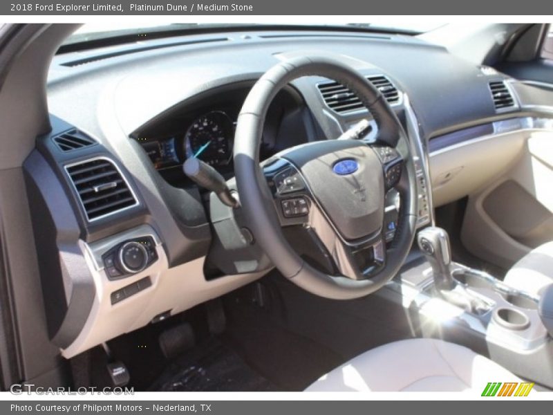 Platinum Dune / Medium Stone 2018 Ford Explorer Limited