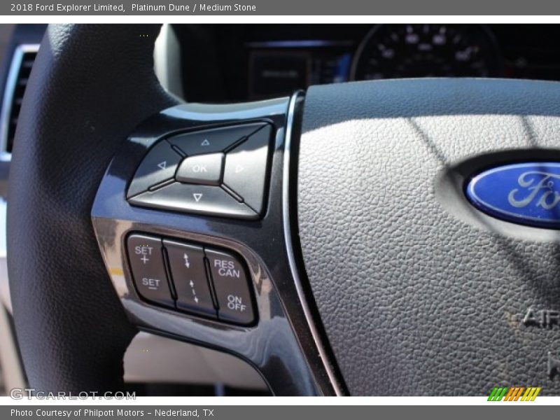 Platinum Dune / Medium Stone 2018 Ford Explorer Limited