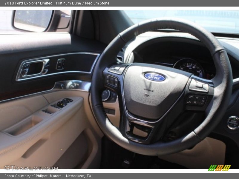 Platinum Dune / Medium Stone 2018 Ford Explorer Limited