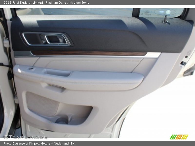 Platinum Dune / Medium Stone 2018 Ford Explorer Limited