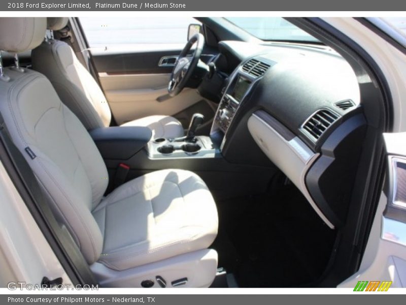 Platinum Dune / Medium Stone 2018 Ford Explorer Limited