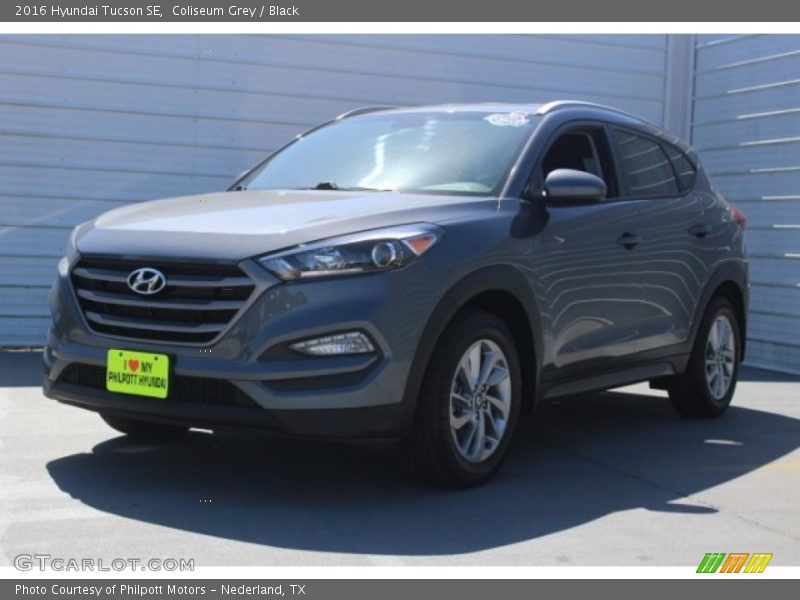 Coliseum Grey / Black 2016 Hyundai Tucson SE