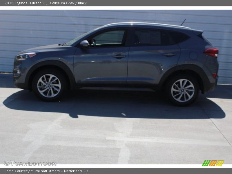 Coliseum Grey / Black 2016 Hyundai Tucson SE