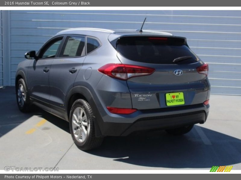 Coliseum Grey / Black 2016 Hyundai Tucson SE