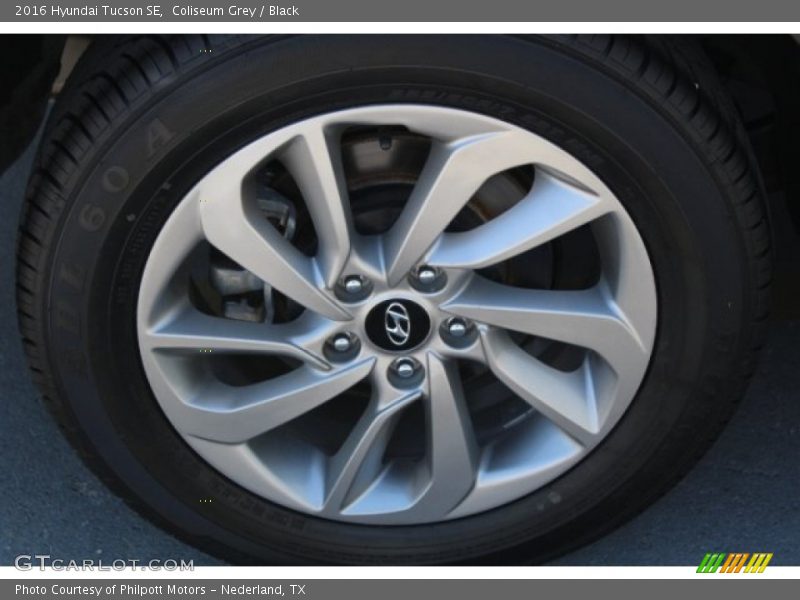 Coliseum Grey / Black 2016 Hyundai Tucson SE