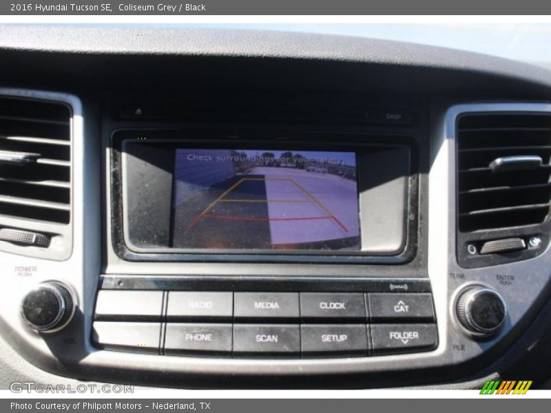 Coliseum Grey / Black 2016 Hyundai Tucson SE