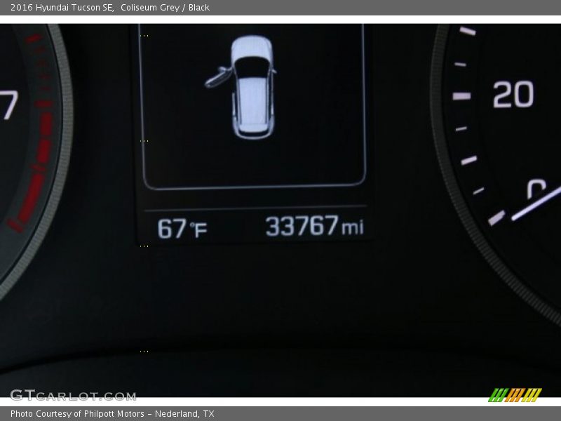 Coliseum Grey / Black 2016 Hyundai Tucson SE