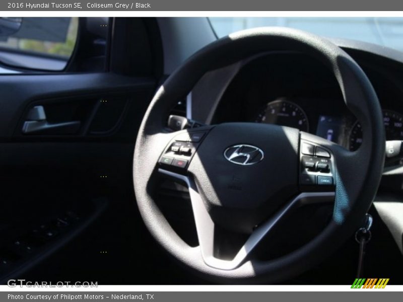 Coliseum Grey / Black 2016 Hyundai Tucson SE