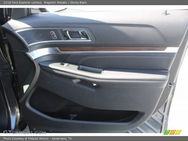 Magnetic Metallic / Ebony Black 2018 Ford Explorer Limited