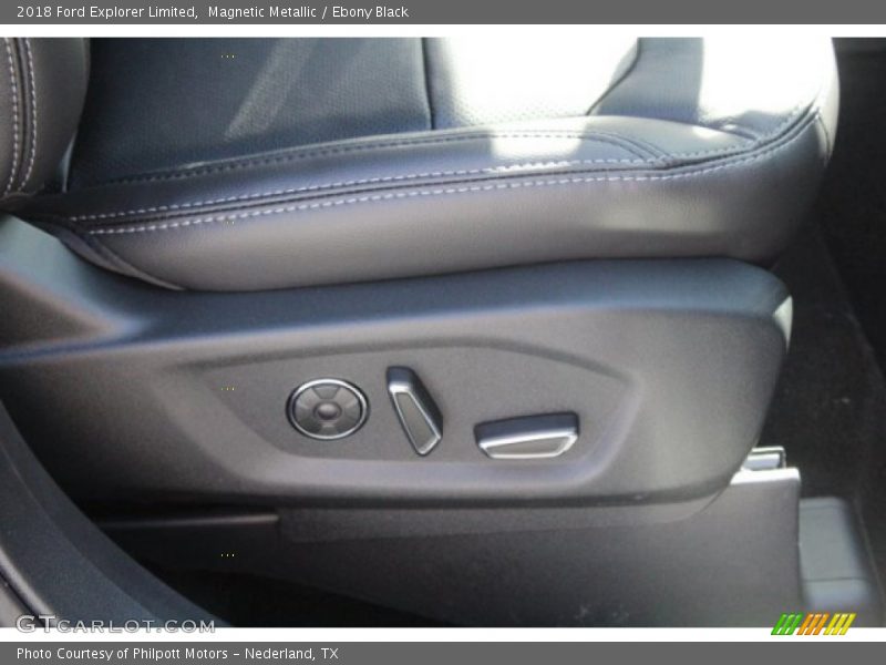 Magnetic Metallic / Ebony Black 2018 Ford Explorer Limited