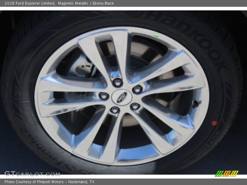 Magnetic Metallic / Ebony Black 2018 Ford Explorer Limited