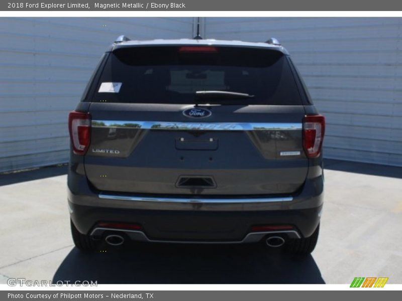 Magnetic Metallic / Ebony Black 2018 Ford Explorer Limited