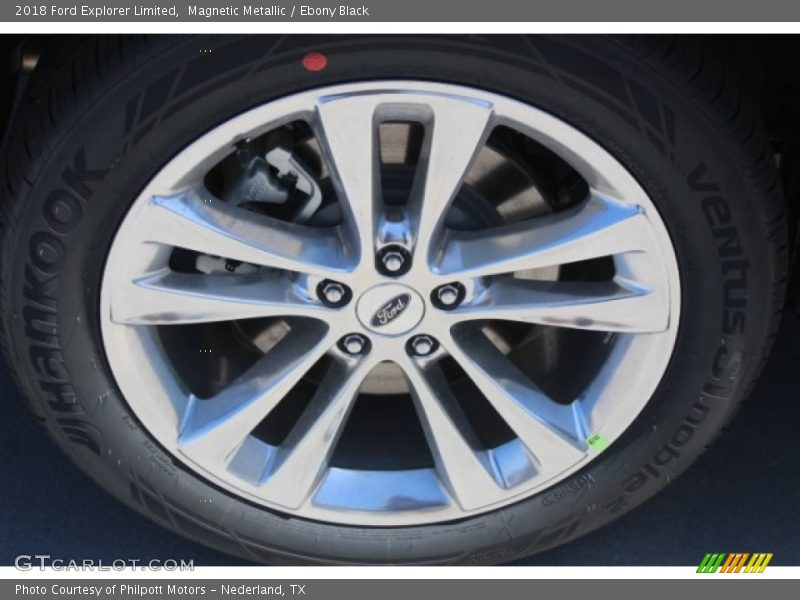 Magnetic Metallic / Ebony Black 2018 Ford Explorer Limited