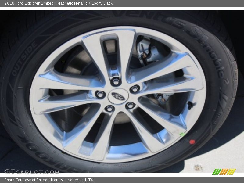 Magnetic Metallic / Ebony Black 2018 Ford Explorer Limited