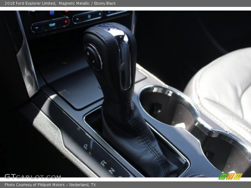 Magnetic Metallic / Ebony Black 2018 Ford Explorer Limited