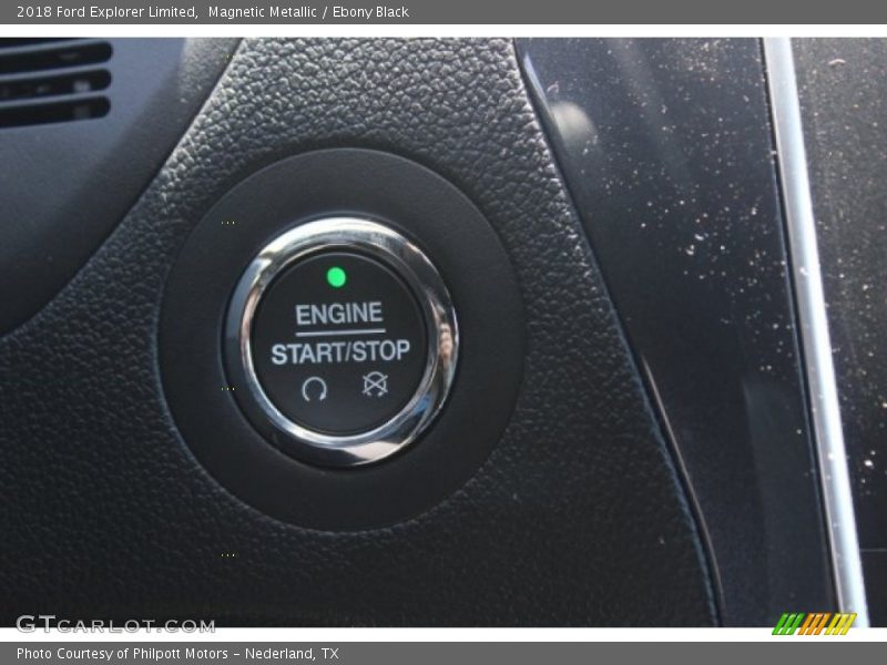 Magnetic Metallic / Ebony Black 2018 Ford Explorer Limited