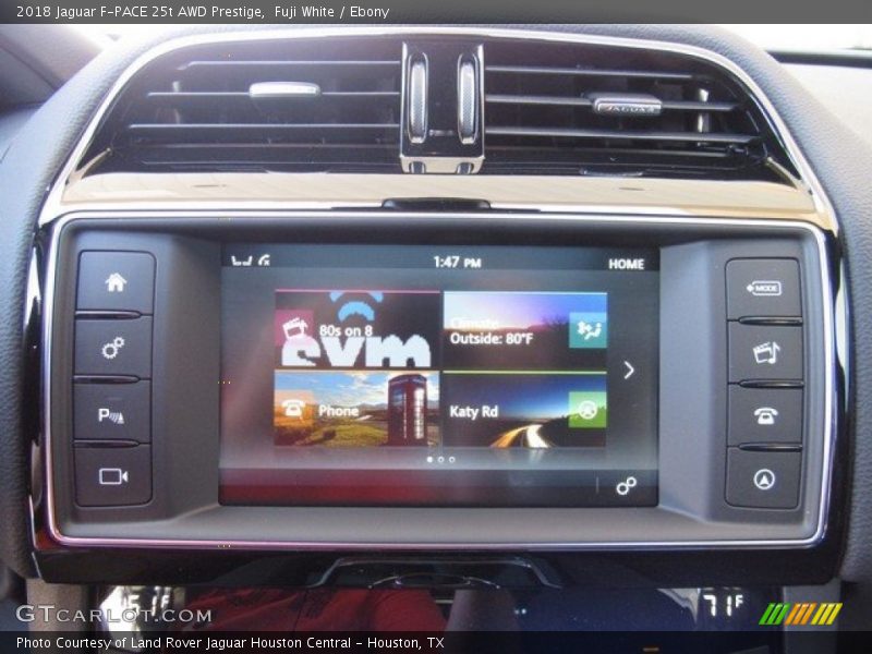 Fuji White / Ebony 2018 Jaguar F-PACE 25t AWD Prestige
