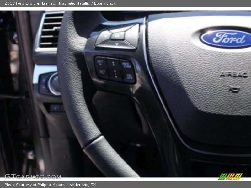 Magnetic Metallic / Ebony Black 2018 Ford Explorer Limited