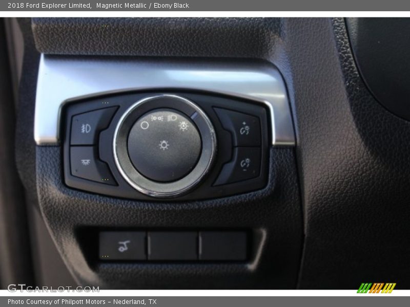 Magnetic Metallic / Ebony Black 2018 Ford Explorer Limited
