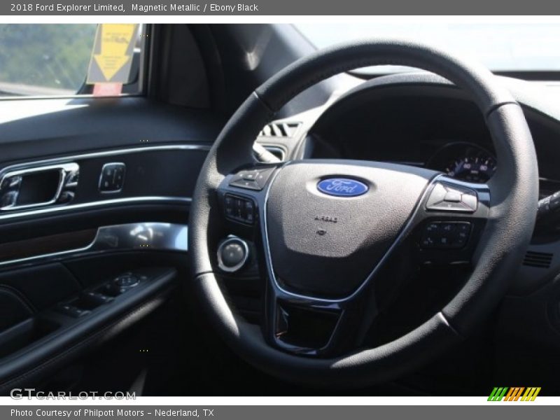 Magnetic Metallic / Ebony Black 2018 Ford Explorer Limited
