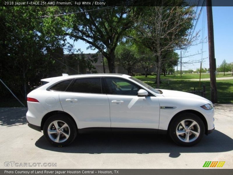 Fuji White / Ebony 2018 Jaguar F-PACE 25t AWD Premium