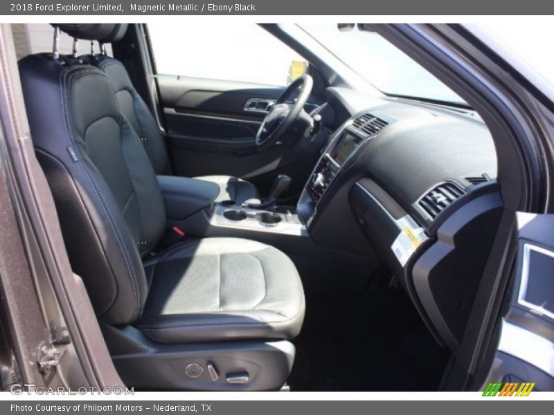 Magnetic Metallic / Ebony Black 2018 Ford Explorer Limited