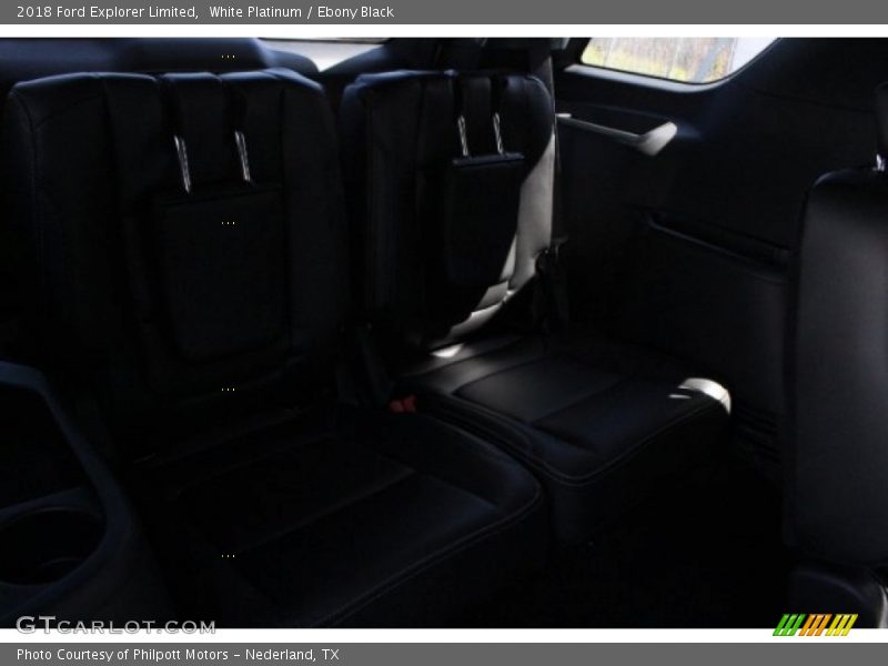 White Platinum / Ebony Black 2018 Ford Explorer Limited