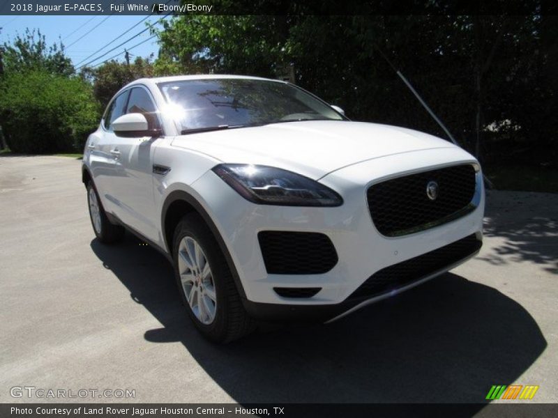 Fuji White / Ebony/Ebony 2018 Jaguar E-PACE S