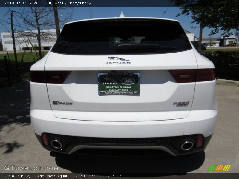 Fuji White / Ebony/Ebony 2018 Jaguar E-PACE S