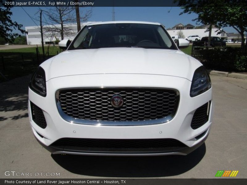 Fuji White / Ebony/Ebony 2018 Jaguar E-PACE S