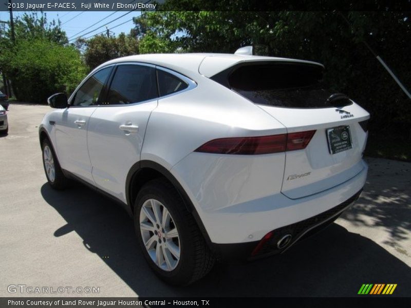Fuji White / Ebony/Ebony 2018 Jaguar E-PACE S