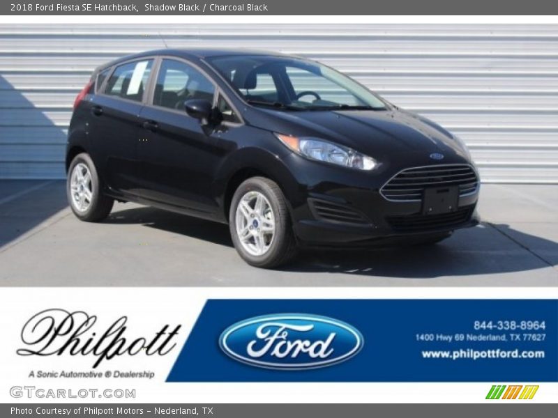 Shadow Black / Charcoal Black 2018 Ford Fiesta SE Hatchback